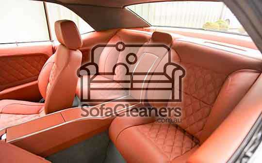 Acton light red car upholstery 