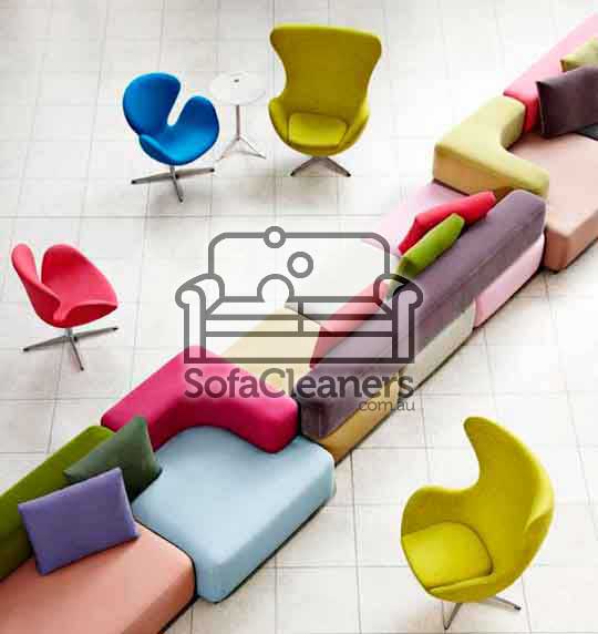 colored office sofas and seats